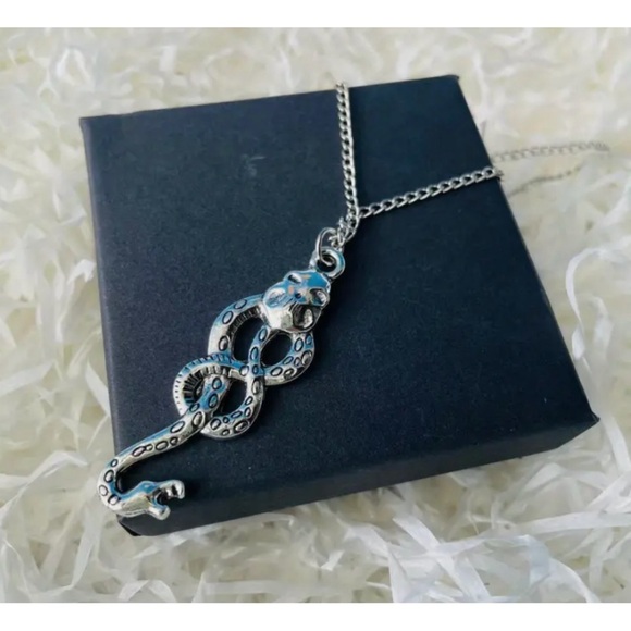Warner Bros. Jewelry - Dark Mark Necklace Harry Potter Dark Arts Wizard Witch Goth Voldemort Slytherin